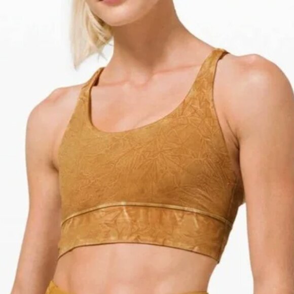 Lululemon Energy Bra in Ice Dye Spiced Bronze size 6 nwot - Picture 1 of 2